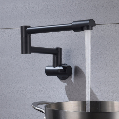 Black pot filler faucet, Dekalan brand - original