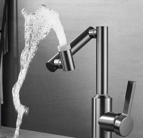 شیر آشپزخانه رباتیک سیتی مارکت ضد زنگ روی سینک