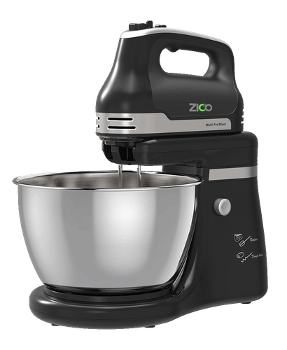 نمای نزدیک از کاسه استیل همزن رومیزی ZICO ZC-8839