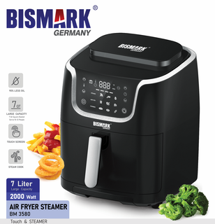سرخکن و بخارپز بیسمارک مدل BM3580