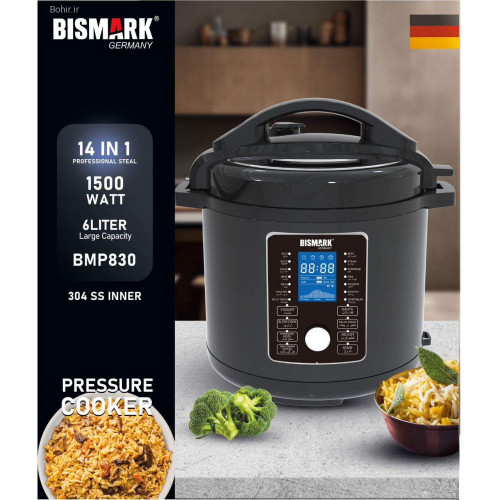 مولتی کوکر حرفه ای بیسمارک BMP830